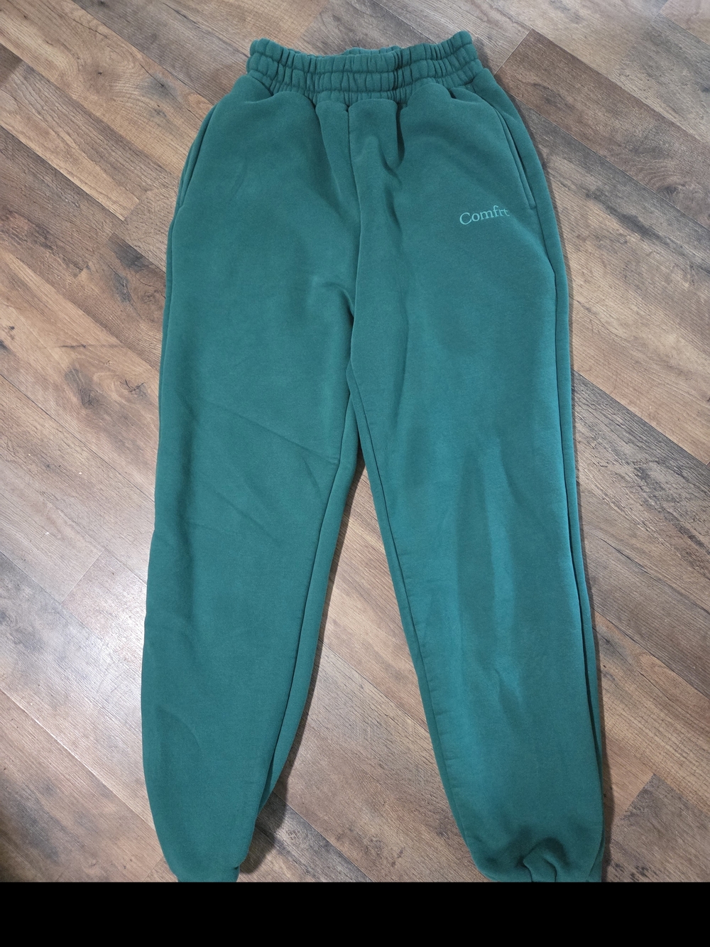 Comfort Size Small Green Jogger Sweatpants